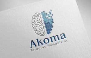 Logo Design by Daniel Caso Design for Akoma Terapias Humanistas | Design: #15698187
