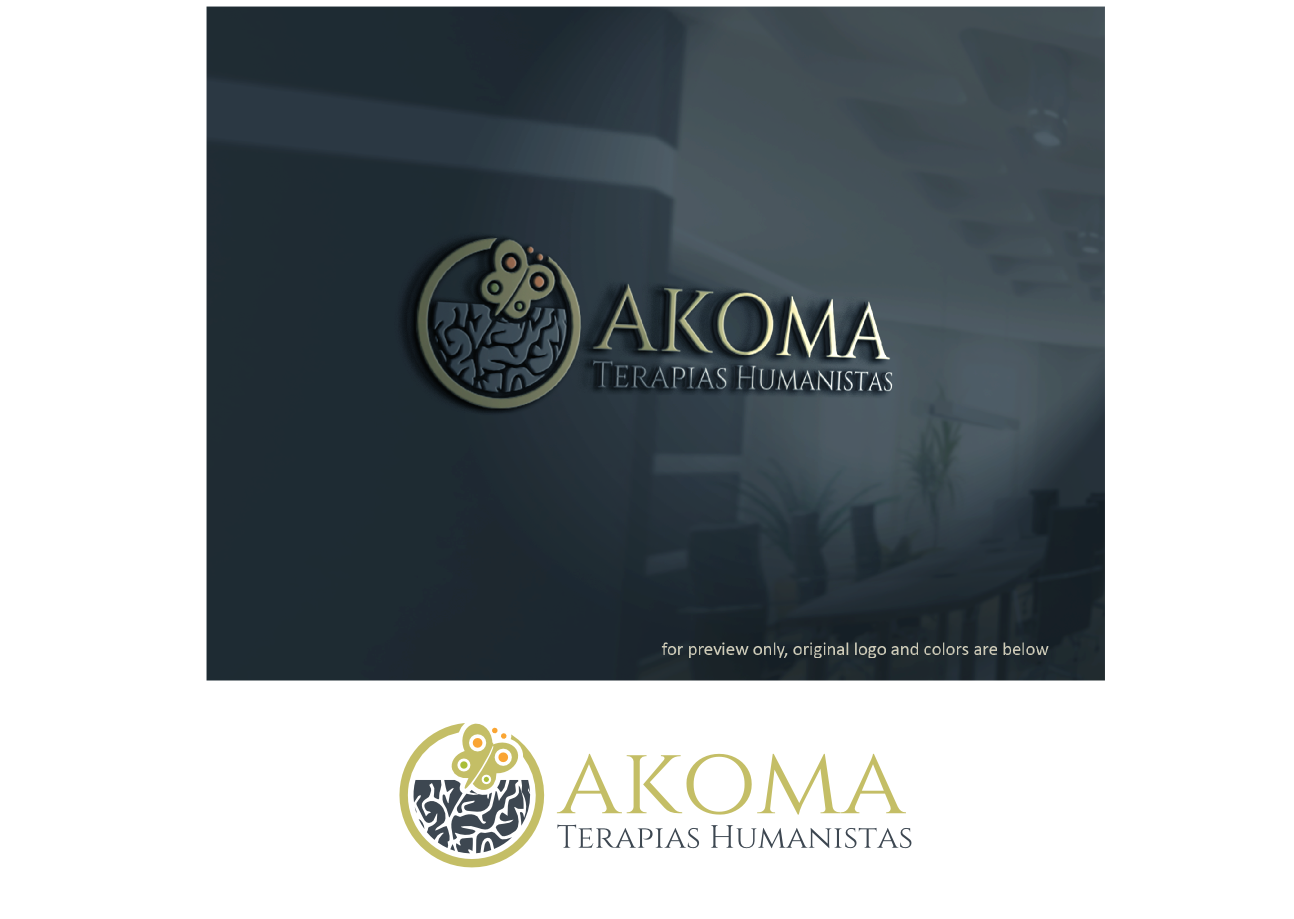 Logo Design by Gita. for Akoma Terapias Humanistas | Design #15674983