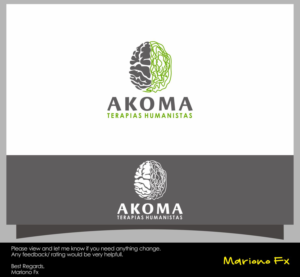 Logo Design by Mariono Fx for Akoma Terapias Humanistas | Design: #15714166