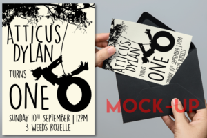 Invitation Design by EA5Designs