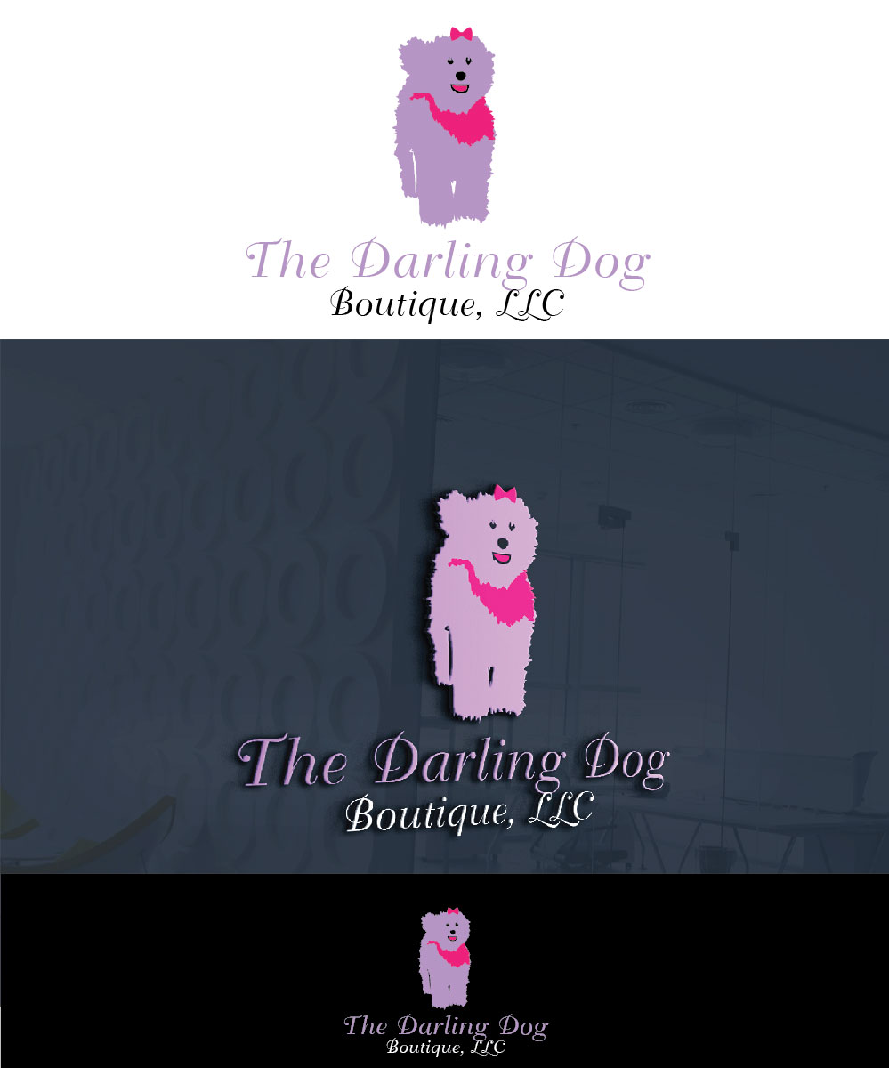 Logo Design by joliau for The Darling Dog Boutique, LLC | Design #15664888