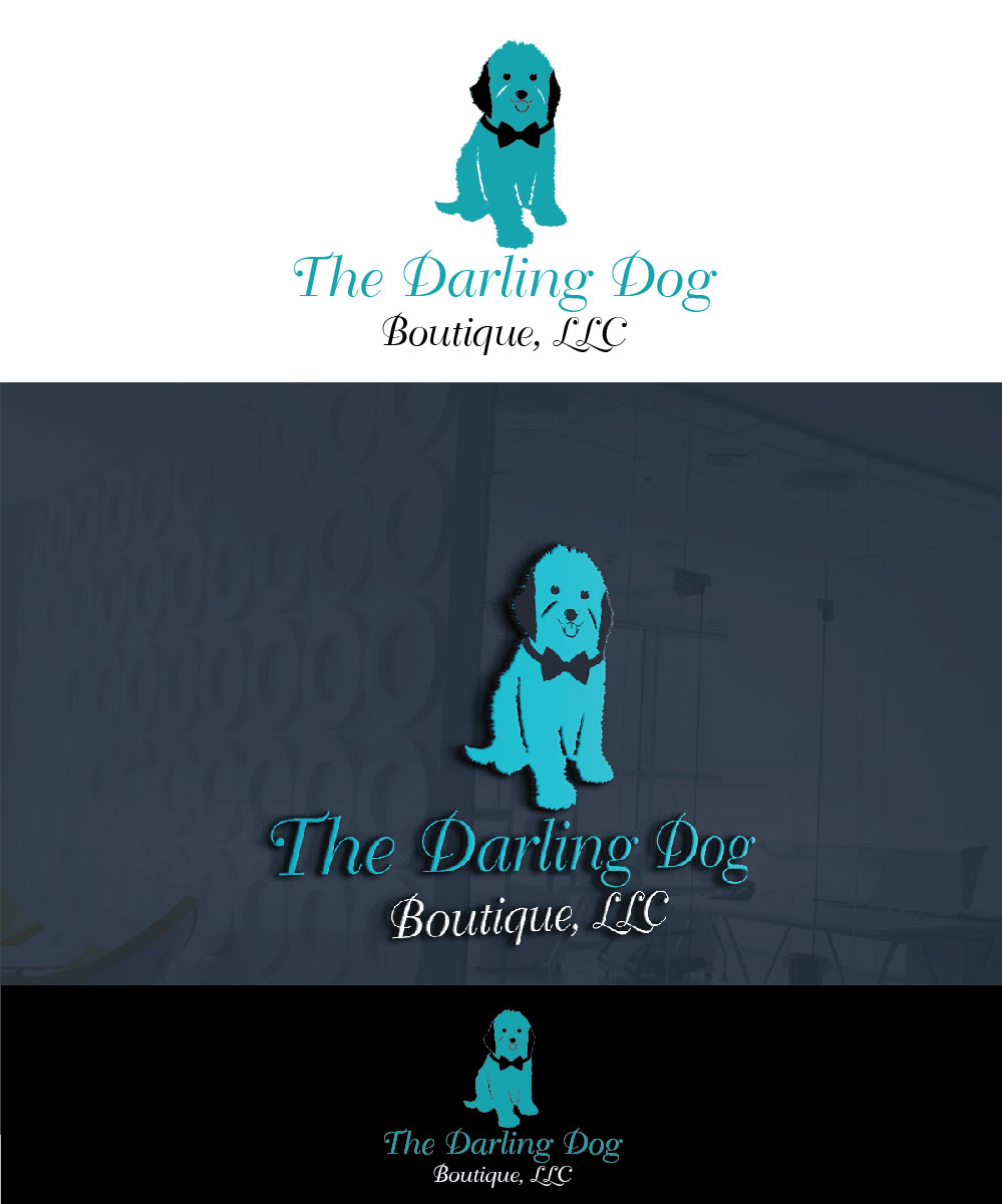 Logo Design by joliau for The Darling Dog Boutique, LLC | Design #15664889