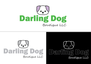 Logo Design by Aliff Yusof for The Darling Dog Boutique, LLC | Design #15685833