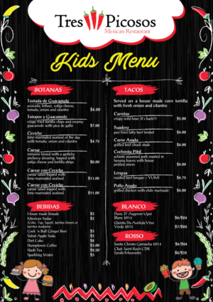 Menu Design by Impressive Sol