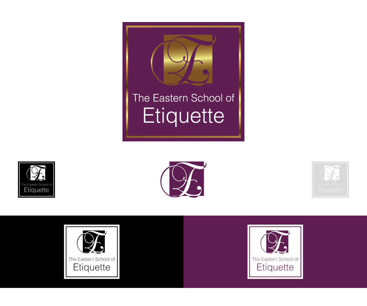 Logo Design by Crest Logo Designs for The Eastern School Of Etiquette | Design #2646804