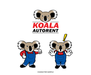 Koala Autorent | Logo-Design von MoonFeather
