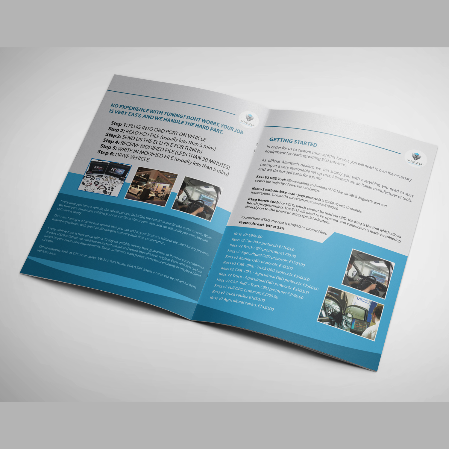 Brochure Design by technotecdesign for Viezu Technologies Ireland Ltd. | Design: #15665104