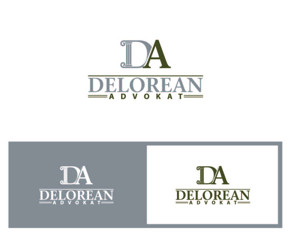 Logo Design by Pram Shaw for DeLorean Advokat AB | Design #15661260