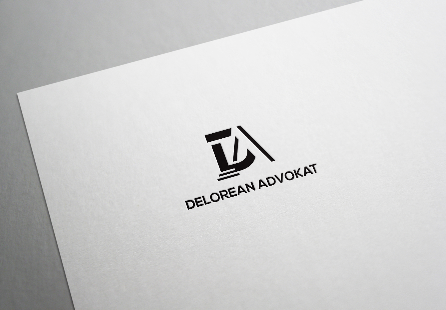 Diseño de Logo por Deziners Zone para DeLorean Advokat AB | Diseño #15671044