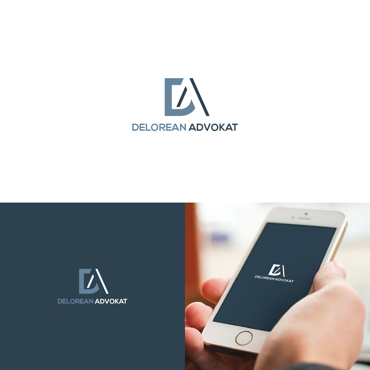 Logo Design by Deziners Zone for DeLorean Advokat AB | Design #15673469