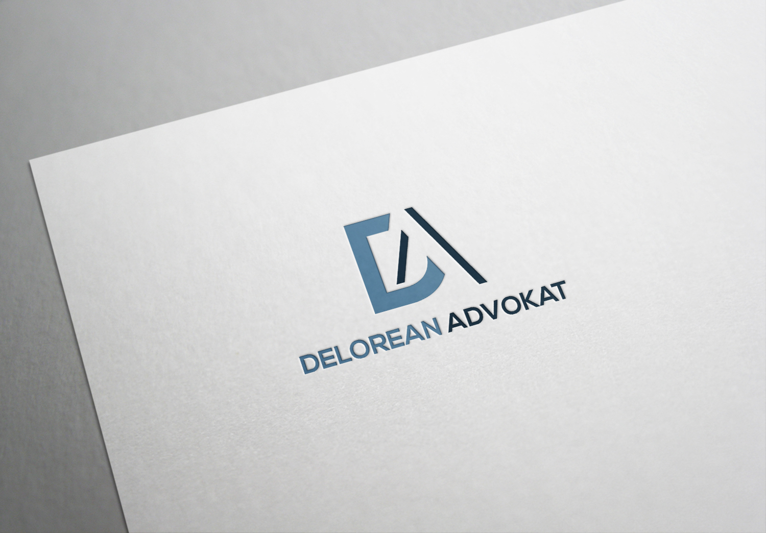 Logo Design by Deziners Zone for DeLorean Advokat AB | Design #15673470