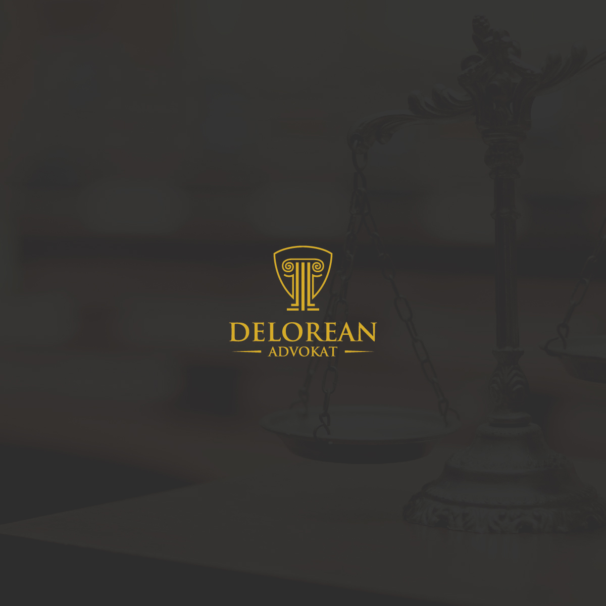 Logo Design by Deziners Zone for DeLorean Advokat AB | Design #15673473