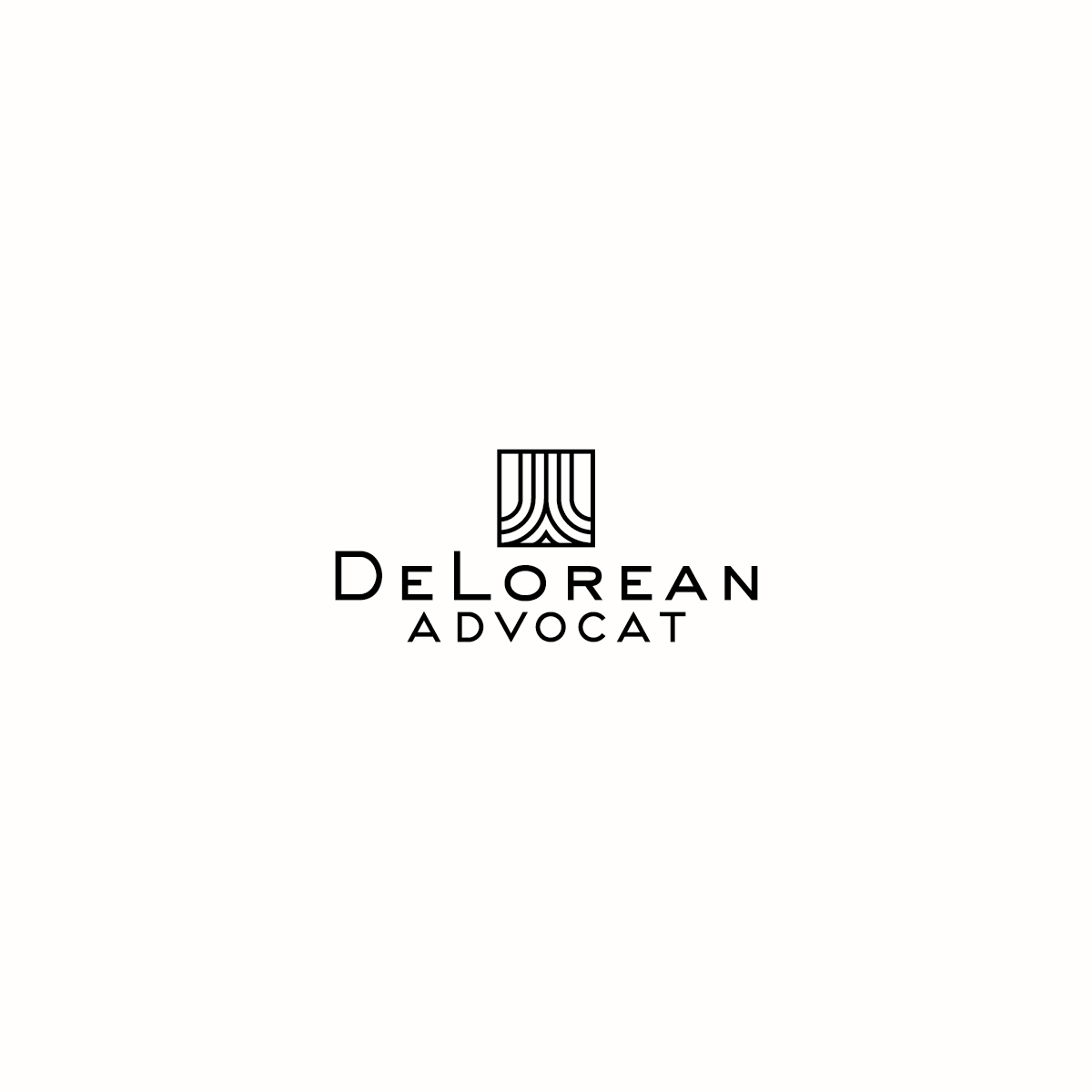 Design de Logo par Mojoto41 pour DeLorean Advokat AB | Design #15675311