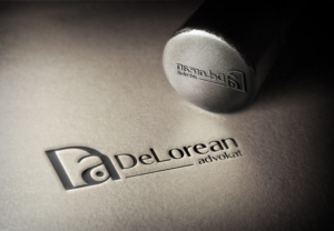 Diseño de Logo por FerTouch Arts para DeLorean Advokat AB | Diseño: #15665274
