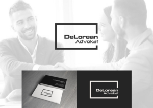 Logo Design by christianpoetoe for DeLorean Advokat AB | Design: #15657286