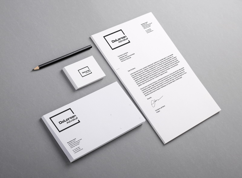 Diseño de Logo por christianpoetoe para DeLorean Advokat AB | Diseño #15657287