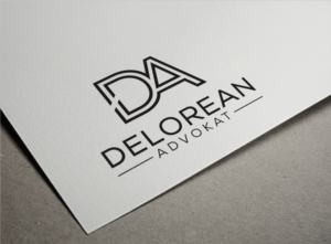 Logo Design by uzzaman for DeLorean Advokat AB | Design: #15670699