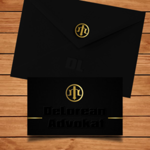 DeLorean Advokat | Logo Design by edge design