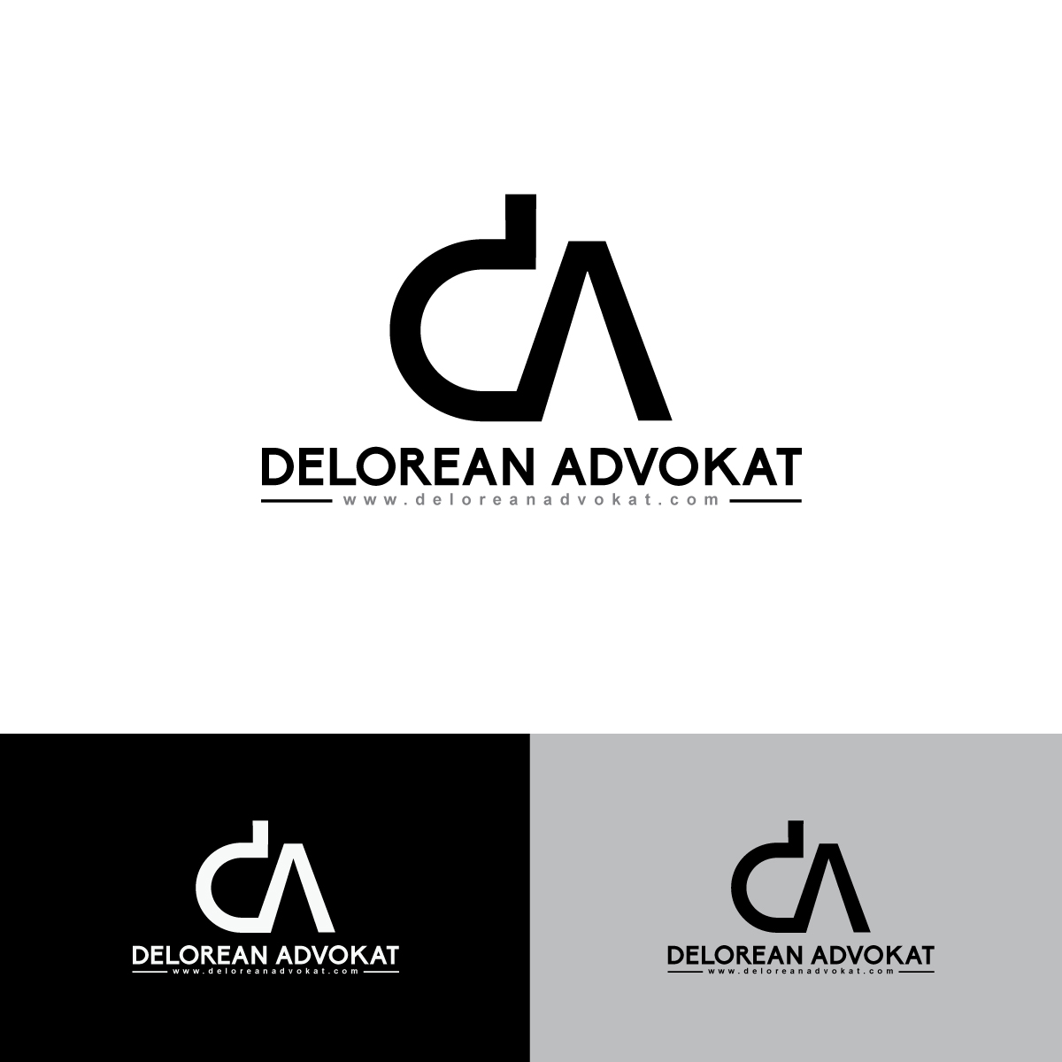 Logo Design by e-graphics for DeLorean Advokat AB | Design #15661367