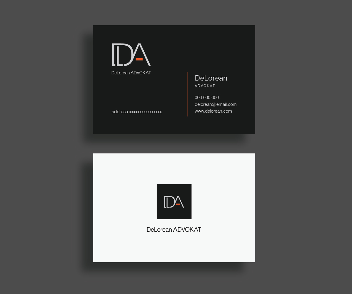 Logo Design by Designpool for DeLorean Advokat AB | Design #15676061