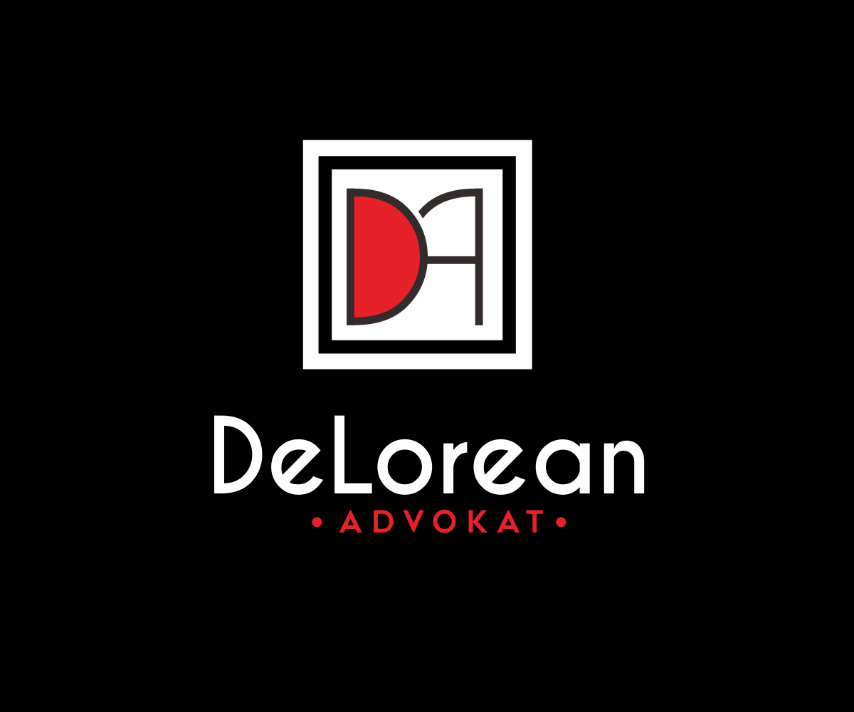 Diseño de Logo por AisRafa.com para DeLorean Advokat AB | Diseño #15658809