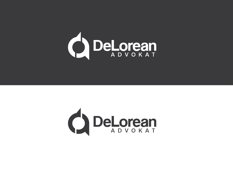 Logo Design by carabuenaeffect for DeLorean Advokat AB | Design #15666515