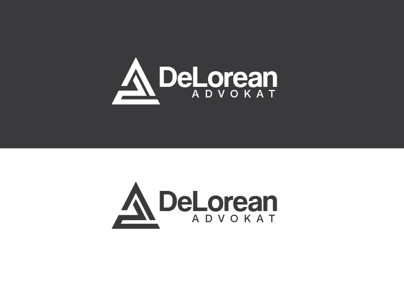 Logo Design by carabuenaeffect for DeLorean Advokat AB | Design #15666517