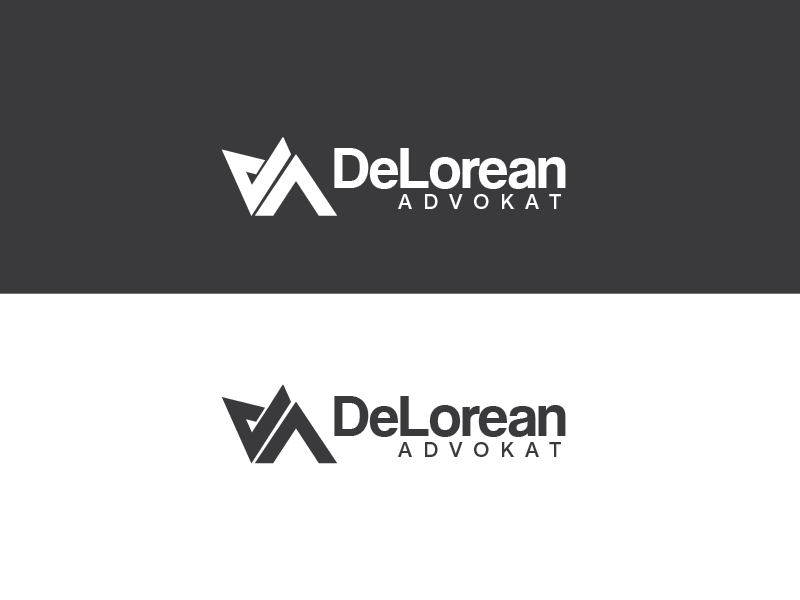 Logo Design by carabuenaeffect for DeLorean Advokat AB | Design #15666518