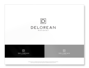 Logo Design by groomfox for DeLorean Advokat AB | Design: #15658071