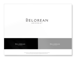 Logo Design by groomfox for DeLorean Advokat AB | Design: #15658074