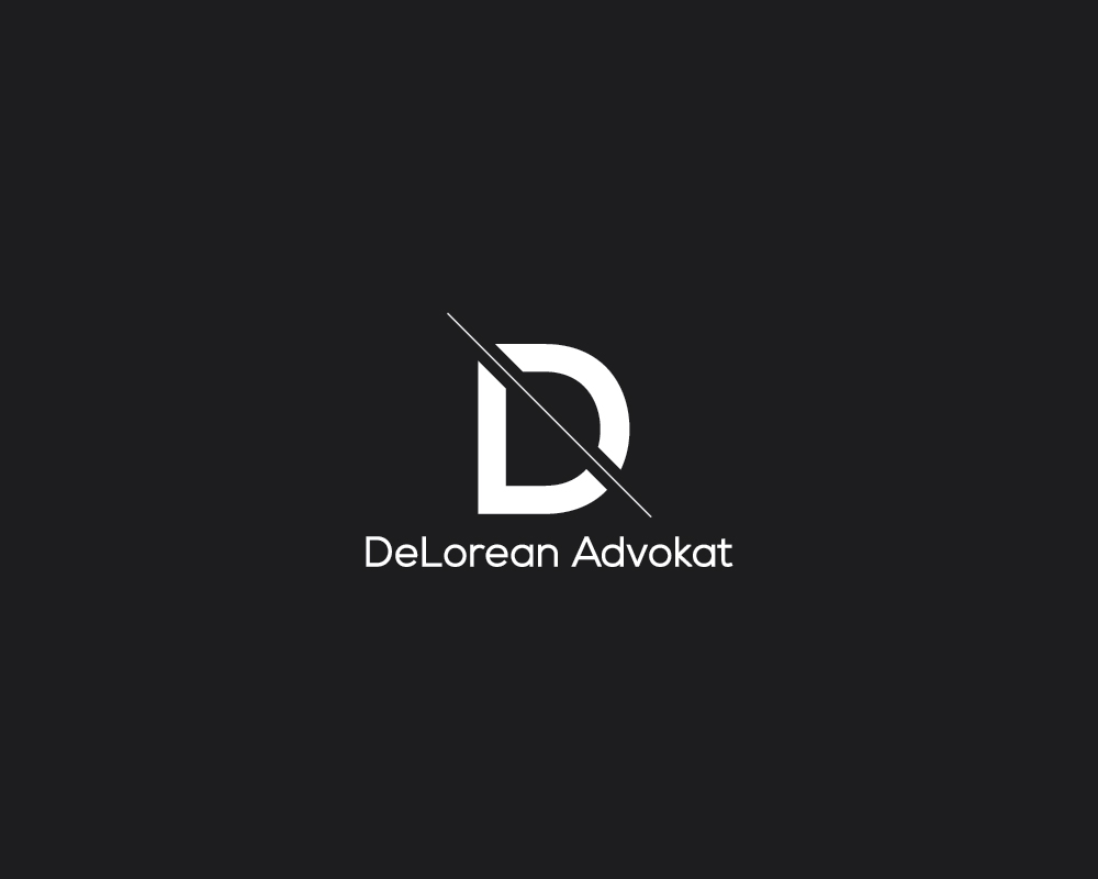 Diseño de Logo por Black_idea para DeLorean Advokat AB | Diseño #15667244