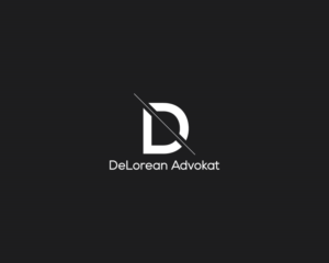 Diseño de Logo por Black_idea para DeLorean Advokat AB | Diseño: #15667244