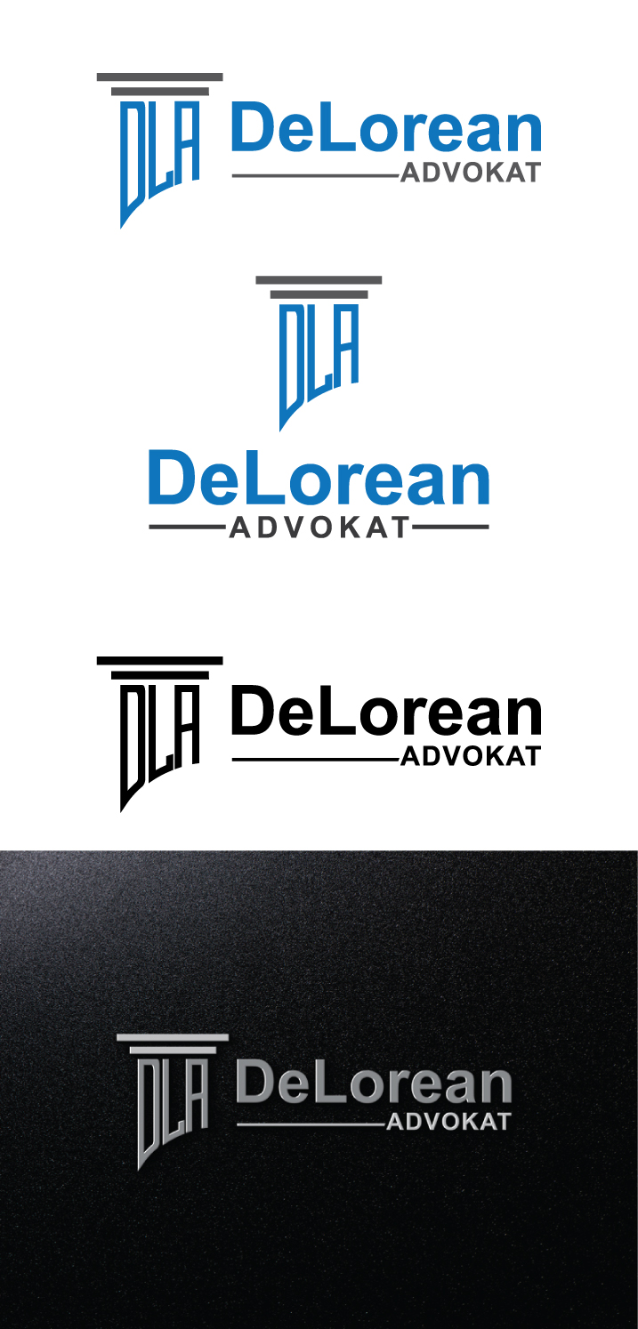 Logo Design by MS683968 for DeLorean Advokat AB | Design #15671357