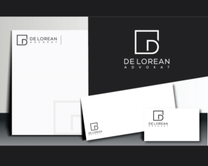 Logo Design by Deep Night for DeLorean Advokat AB | Design: #15658650