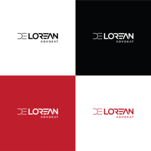 Logo Design by Muhammad Imran 3 for DeLorean Advokat AB | Design: #15659753
