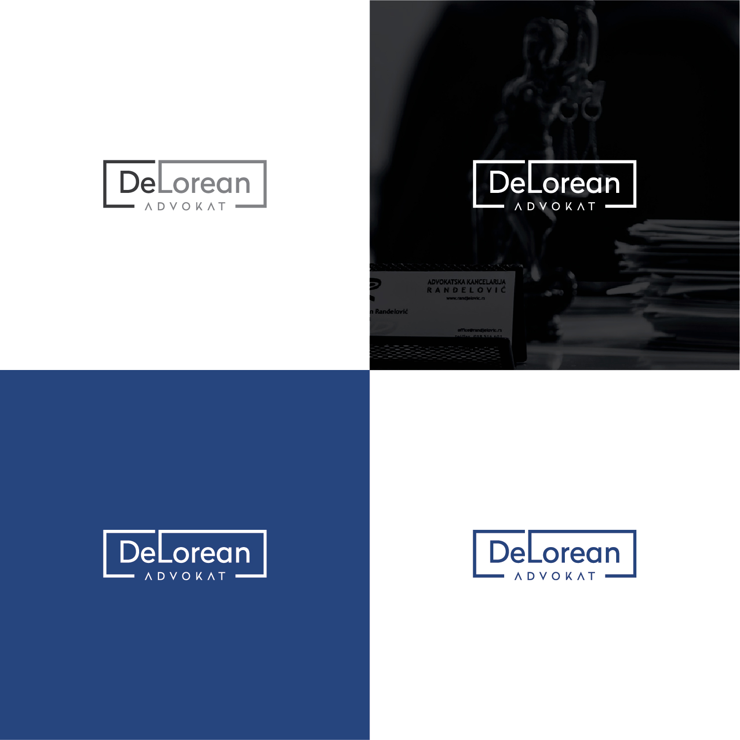 Diseño de Logo por Muhammad Imran 3 para DeLorean Advokat AB | Diseño #15659754