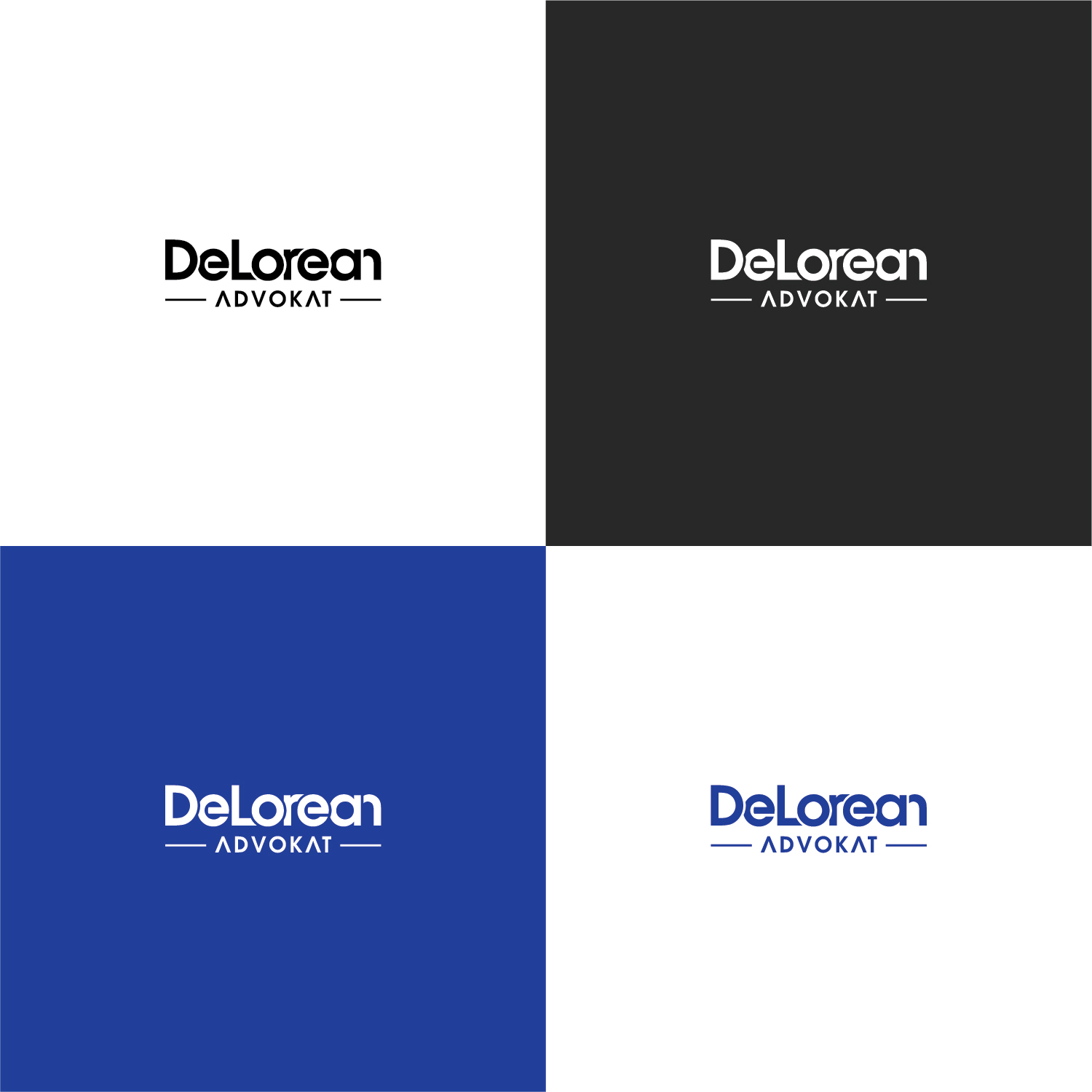 Diseño de Logo por Muhammad Imran 3 para DeLorean Advokat AB | Diseño #15659757