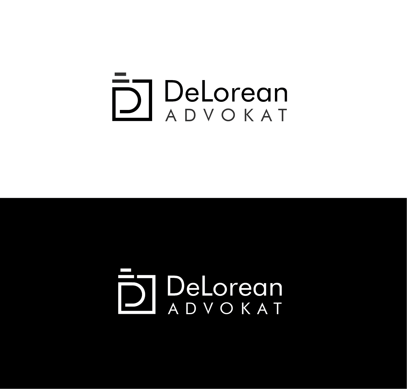 Diseño de Logo por Muhammad Imran 3 para DeLorean Advokat AB | Diseño #15660794