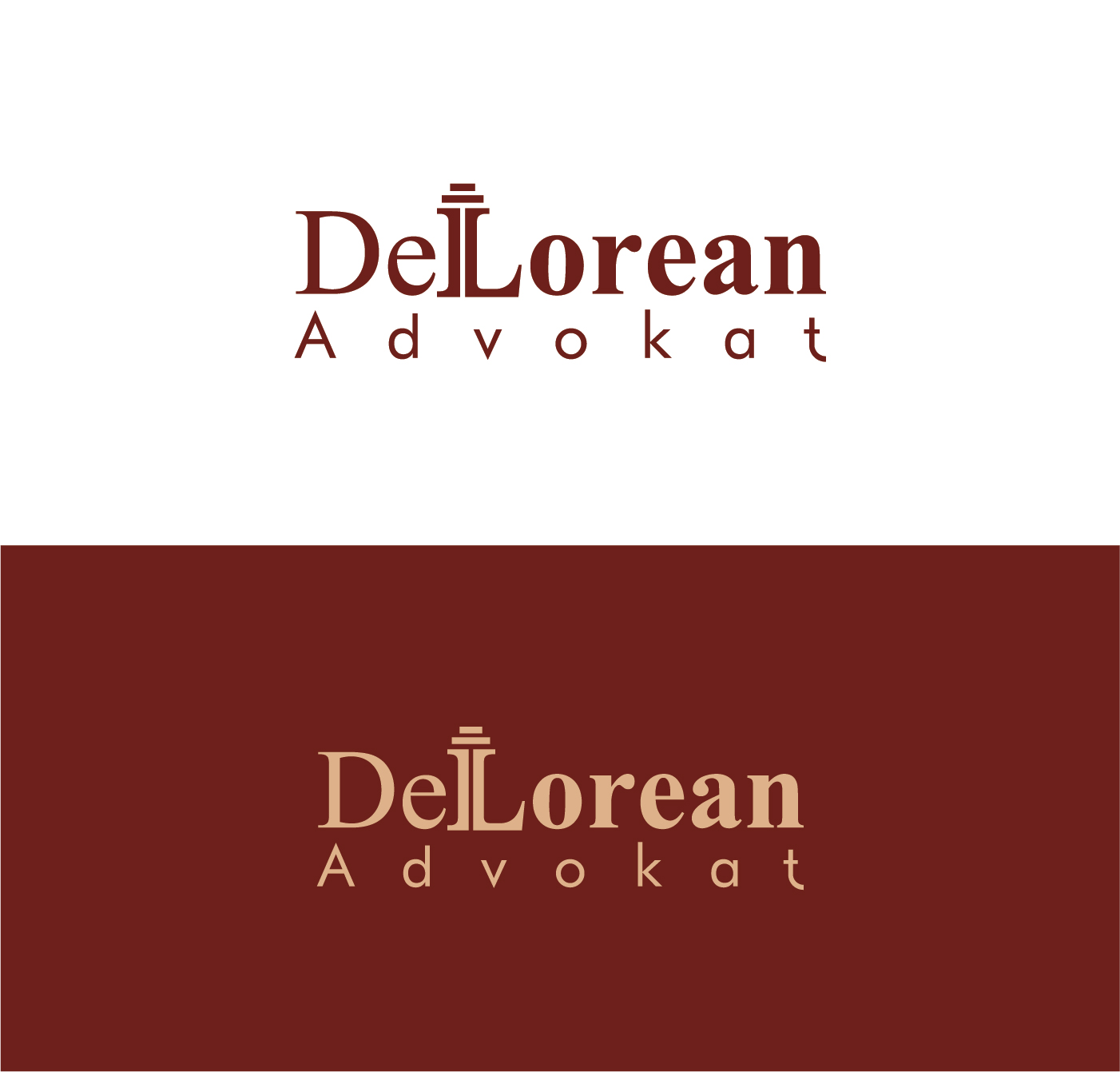 Diseño de Logo por Muhammad Imran 3 para DeLorean Advokat AB | Diseño #15660796