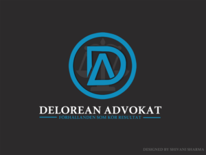 Logo Design by shivanisharma for DeLorean Advokat AB | Design: #15659472