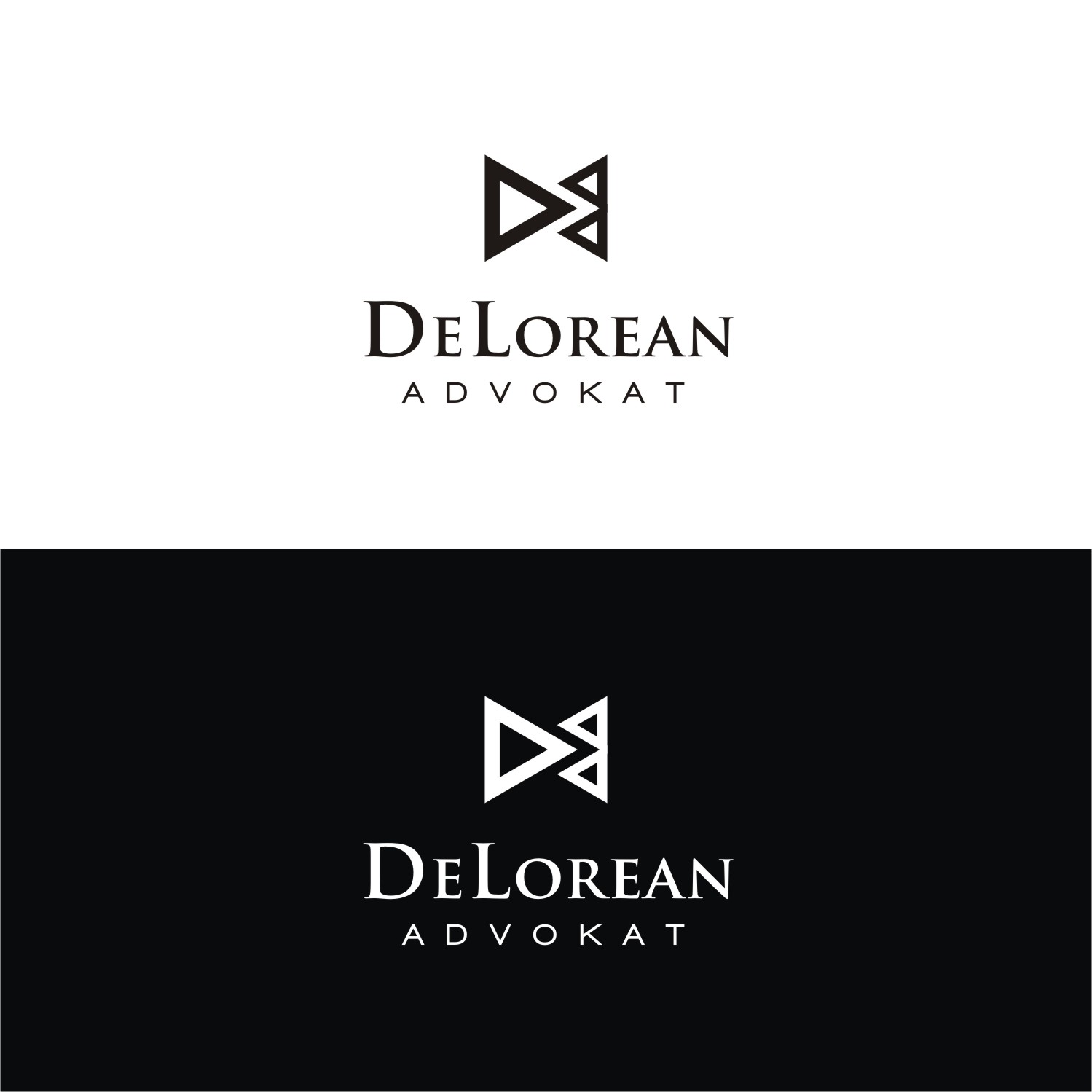 Logo Design by Sushma for DeLorean Advokat AB | Design #15663196