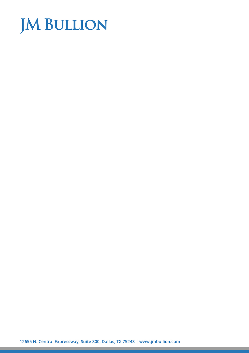 Letterhead Design by KabhTech Studio for JM Bullion, Inc. | Design #15659323