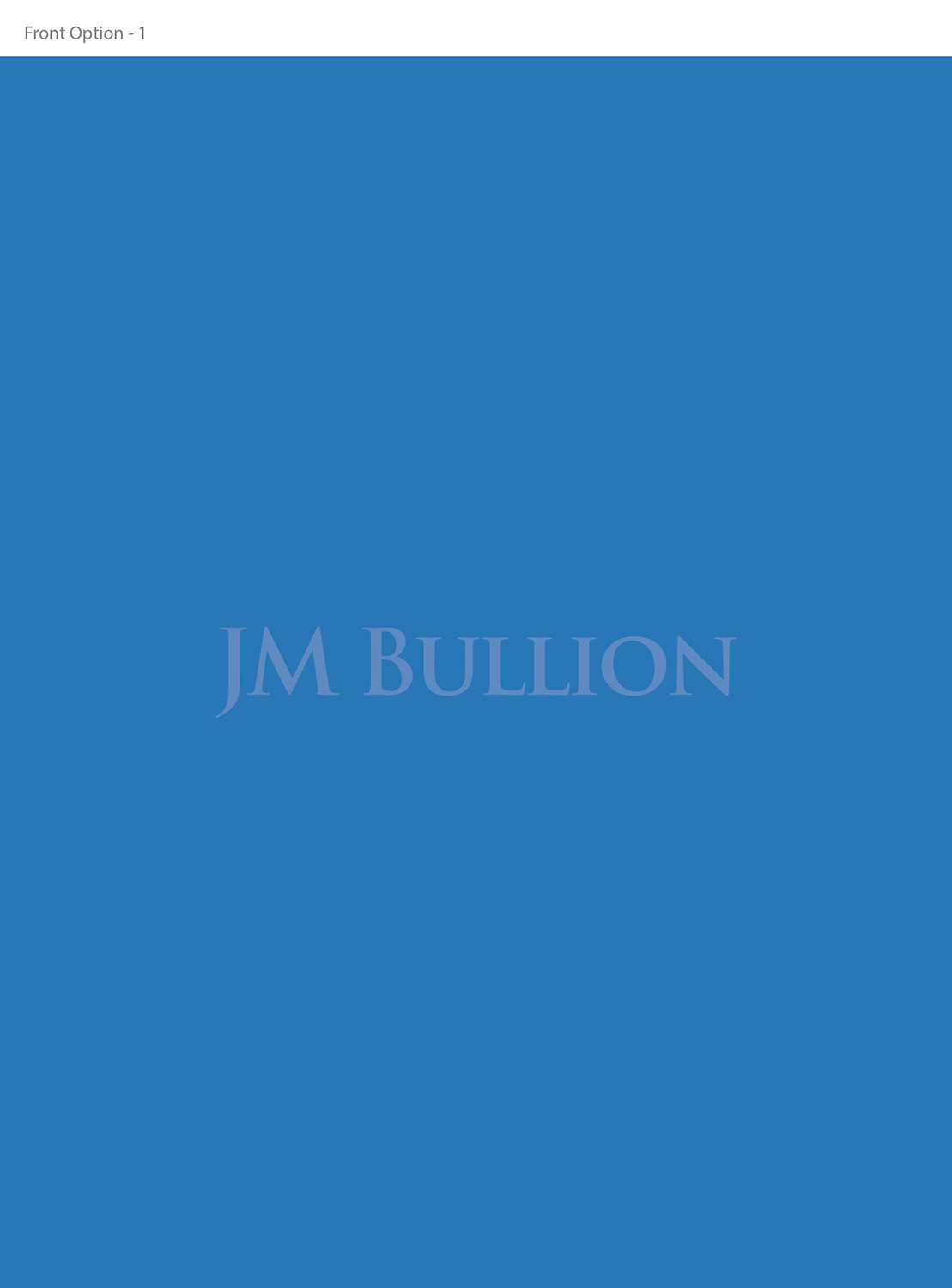 Letterhead Design by KabhTech Studio for JM Bullion, Inc. | Design #15675683