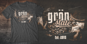 We need a rad grön vintage t-shirt design! | T-shirt Design by db1404