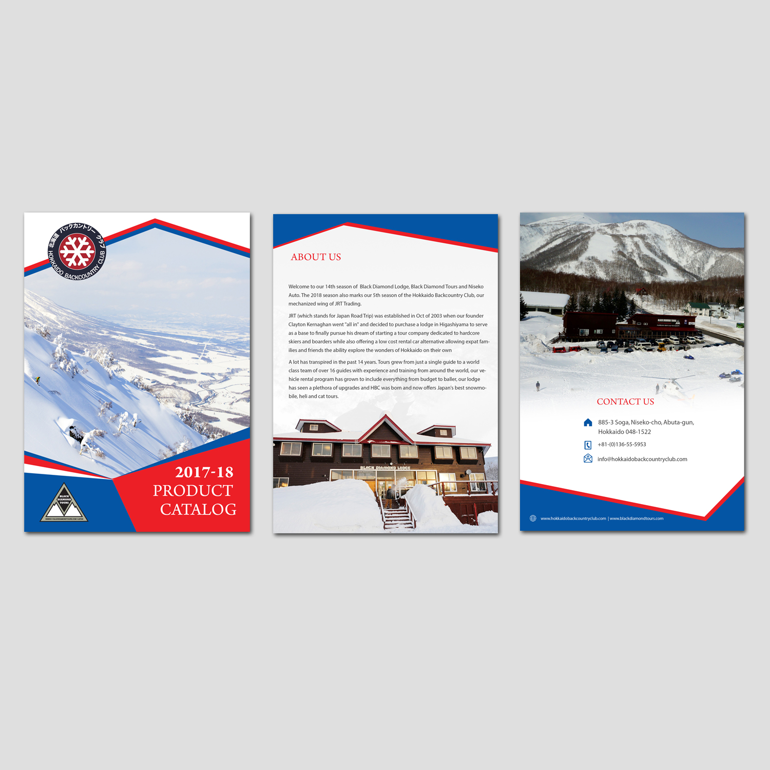 Catalogue Design by debdesign for JRT Trading (Black Diamond Lodge) | Design #15721816