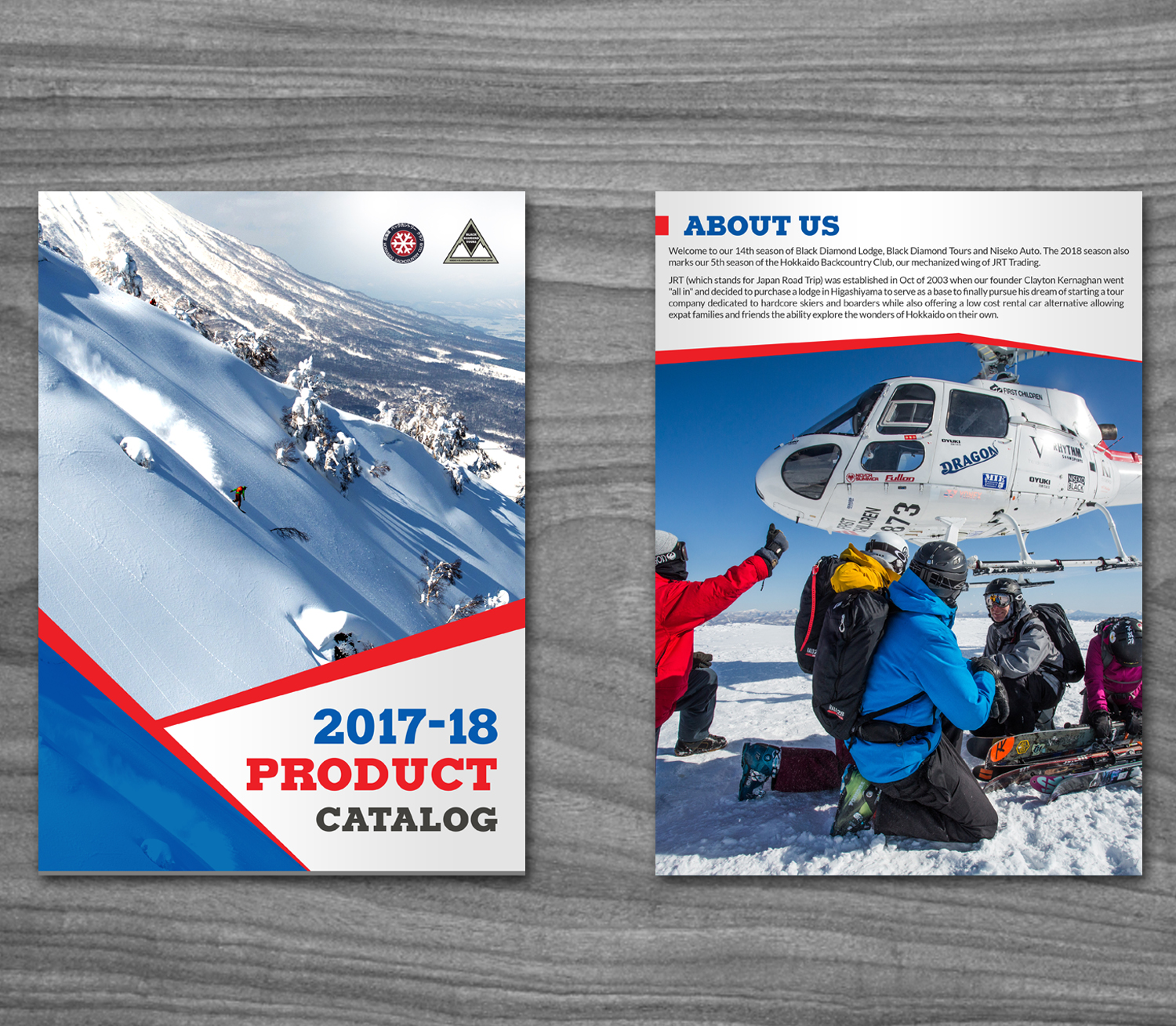 Catalogue Design by debdesign for JRT Trading (Black Diamond Lodge) | Design #15722516