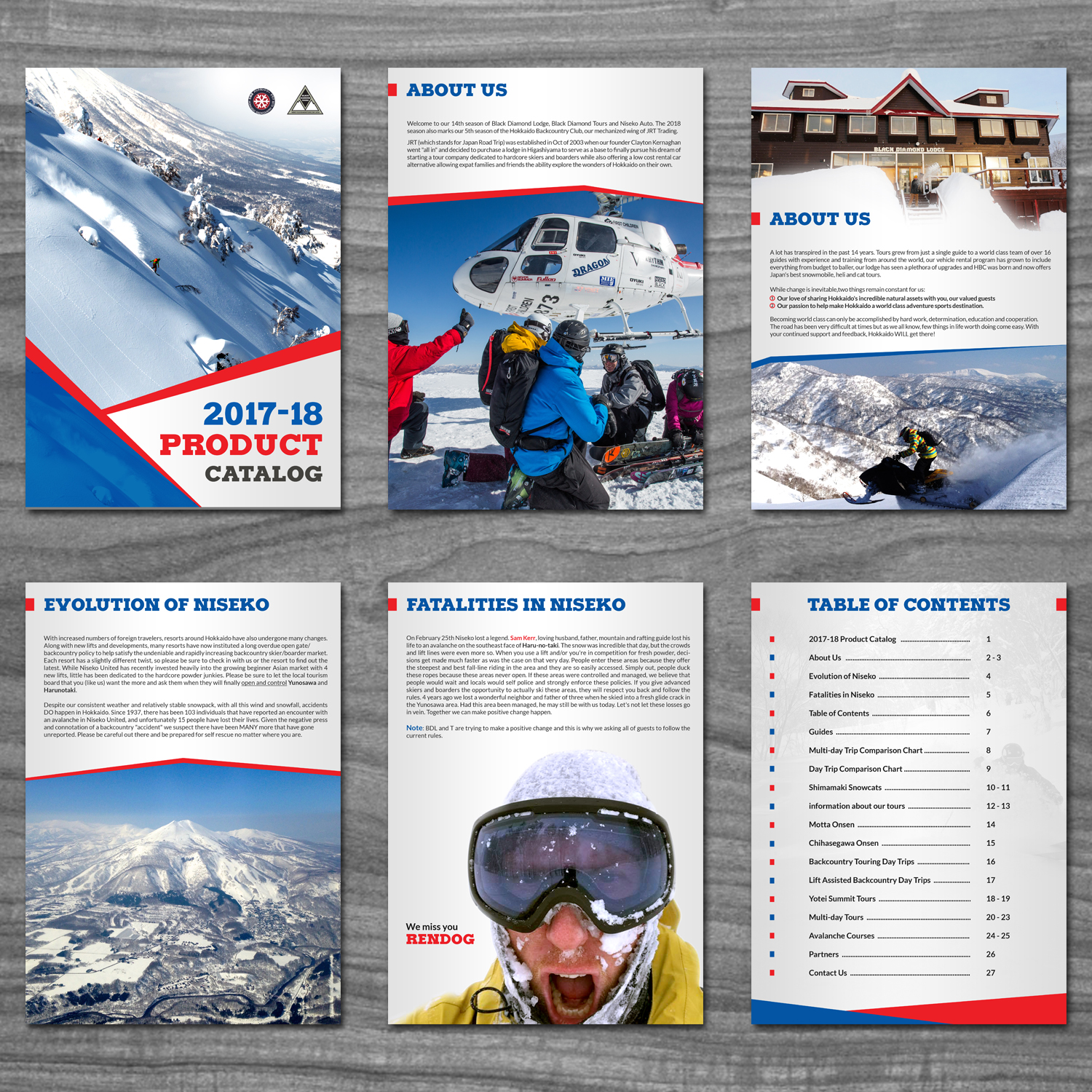 Catalogue Design by debdesign for JRT Trading (Black Diamond Lodge) | Design #15741538