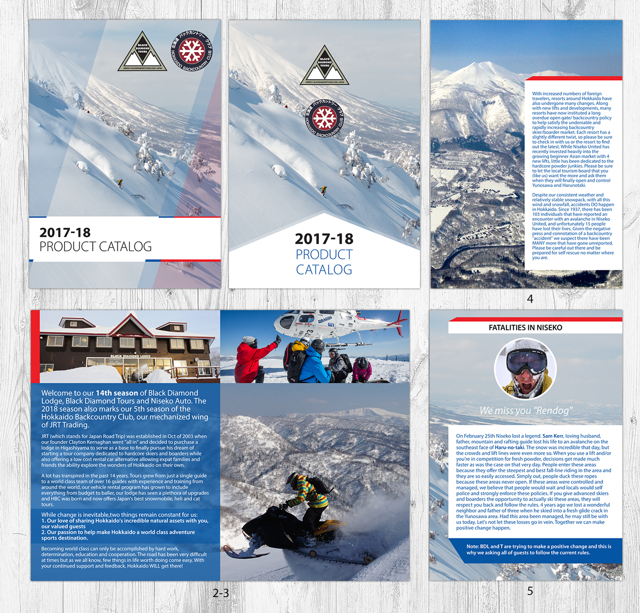Catalogue Design by Victor_pro for JRT Trading (Black Diamond Lodge) | Design #15785297