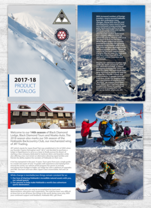Skiing Company Needs A5 28page Skiing Catalogue | Diseño de Catálogo por Victor_pro