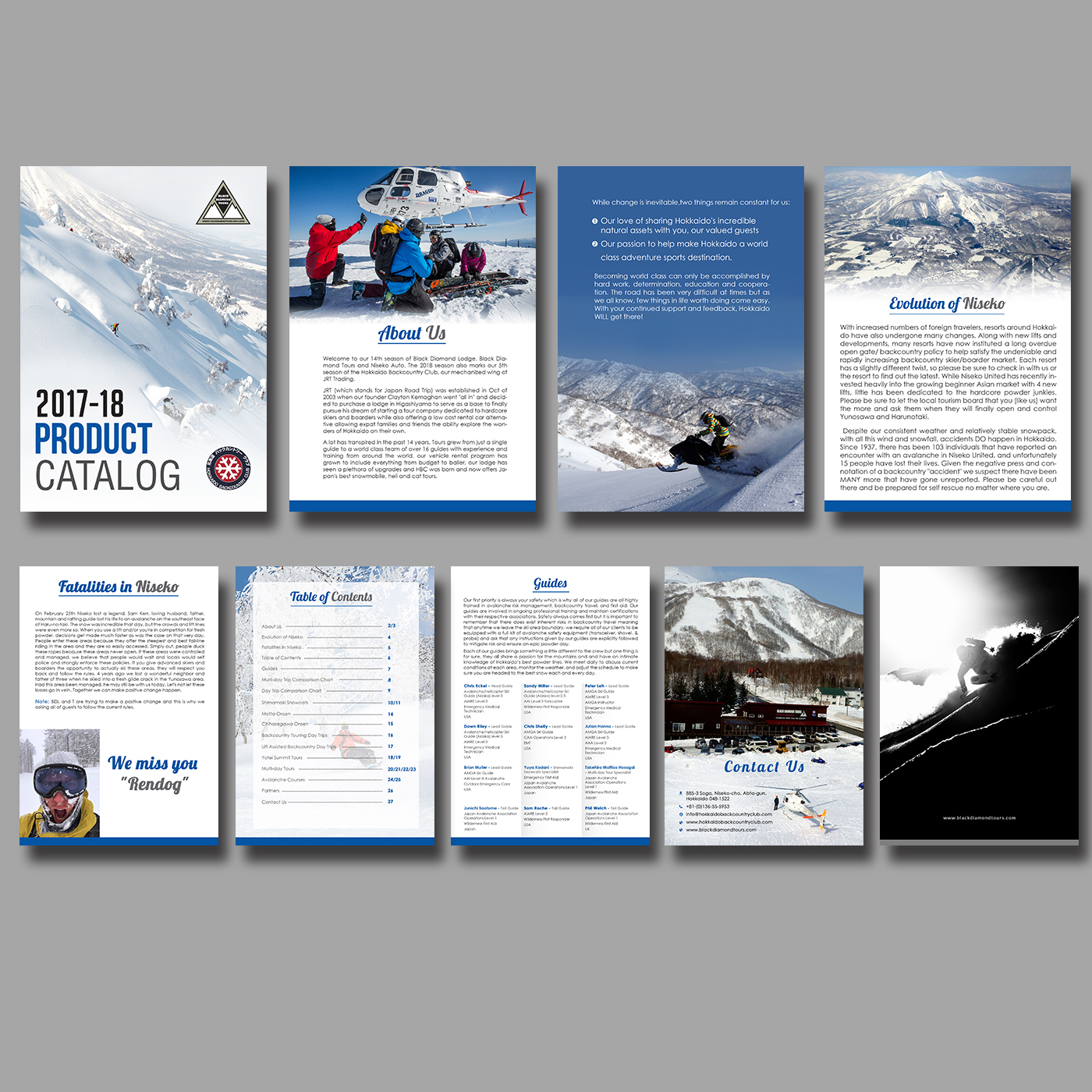 Catalogue Design by creative.bugs for JRT Trading (Black Diamond Lodge) | Design #15809626